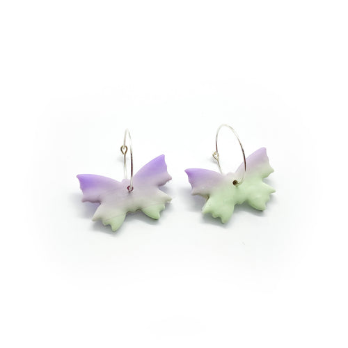 Butterfly Hoops (Color Options) - earpartyph ear party ph handmade polymer clay earrings philippines