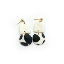 Load image into Gallery viewer, Cow 2 - earpartyph ear party ph handmade polymer clay earrings philippines