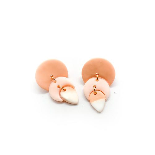 Crescent - earpartyph ear party ph handmade polymer clay earrings philippines