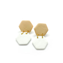 Load image into Gallery viewer, Hexa - earpartyph ear party ph handmade polymer clay earrings philippines