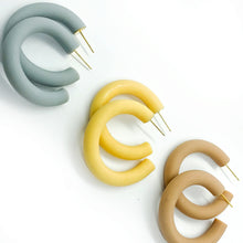 Load image into Gallery viewer, Reg Hoops - earpartyph ear party ph handmade polymer clay earrings philippines