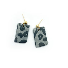 Load image into Gallery viewer, Snow Leopard 1 - earpartyph ear party ph handmade polymer clay earrings philippines