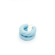 Load image into Gallery viewer, Twisty Hoops - earpartyph ear party ph handmade polymer clay earrings philippines