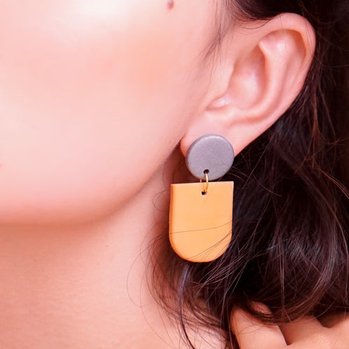 Amber (Color Options) - earpartyph ear party ph handmade polymer clay earrings philippines