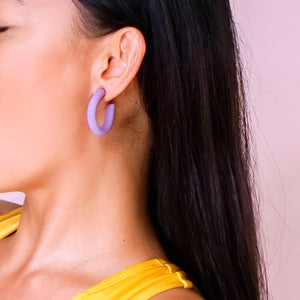 Clio Hoops (NEW Color Options) - earpartyph ear party ph handmade polymer clay earrings philippines