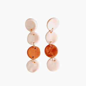 Connect Four Earrings (Color Options) - earpartyph ear party ph handmade polymer clay earrings philippines