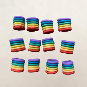 Rainbow Pride Ear Huggers - earpartyph ear party ph handmade polymer clay earrings philippines