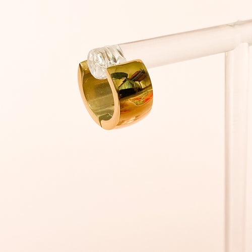Chunky Gold Huggie