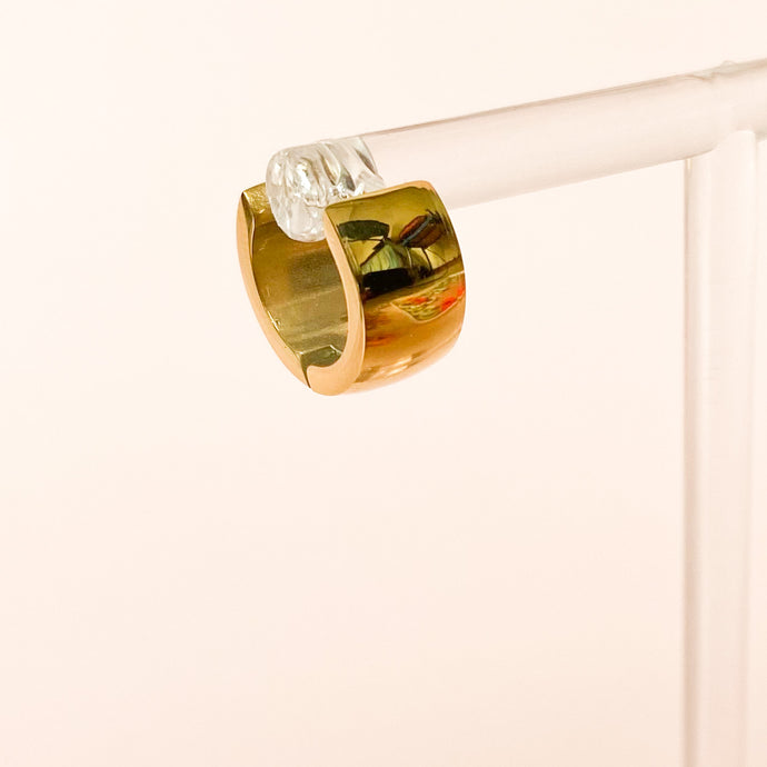 Chunky Gold Huggie