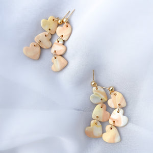 Summer Hearts - earpartyph ear party ph handmade polymer clay earrings philippines