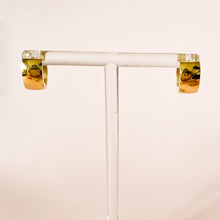 Load image into Gallery viewer, Chunky Gold Huggie
