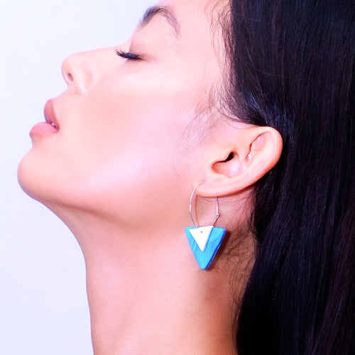 Trina Hoops (Color Options) - earpartyph ear party ph handmade polymer clay earrings philippines