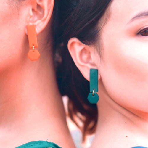 Vine (Color Options) - earpartyph ear party ph handmade polymer clay earrings philippines